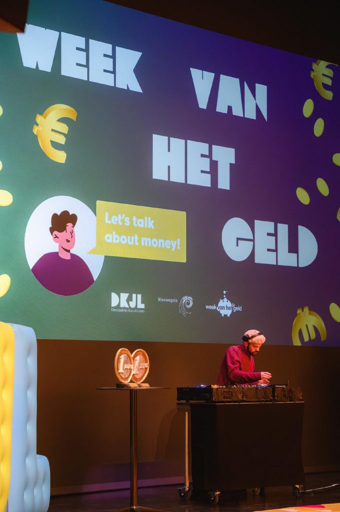 week van het geld dj
