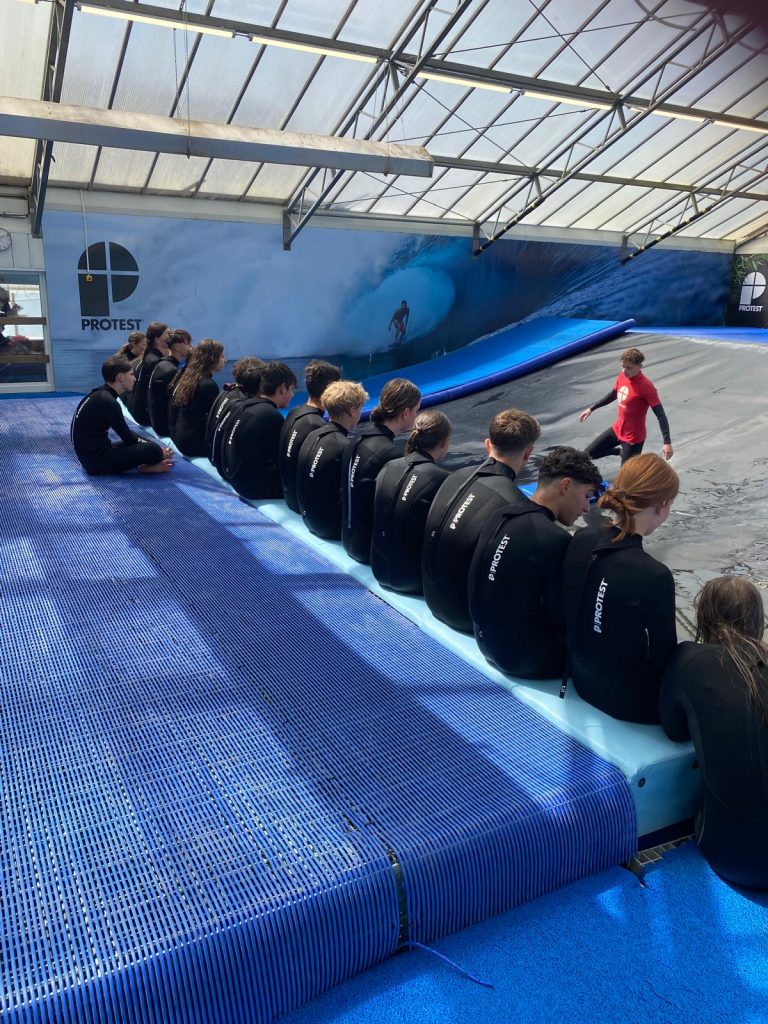 Waterskiën op uitwisseling